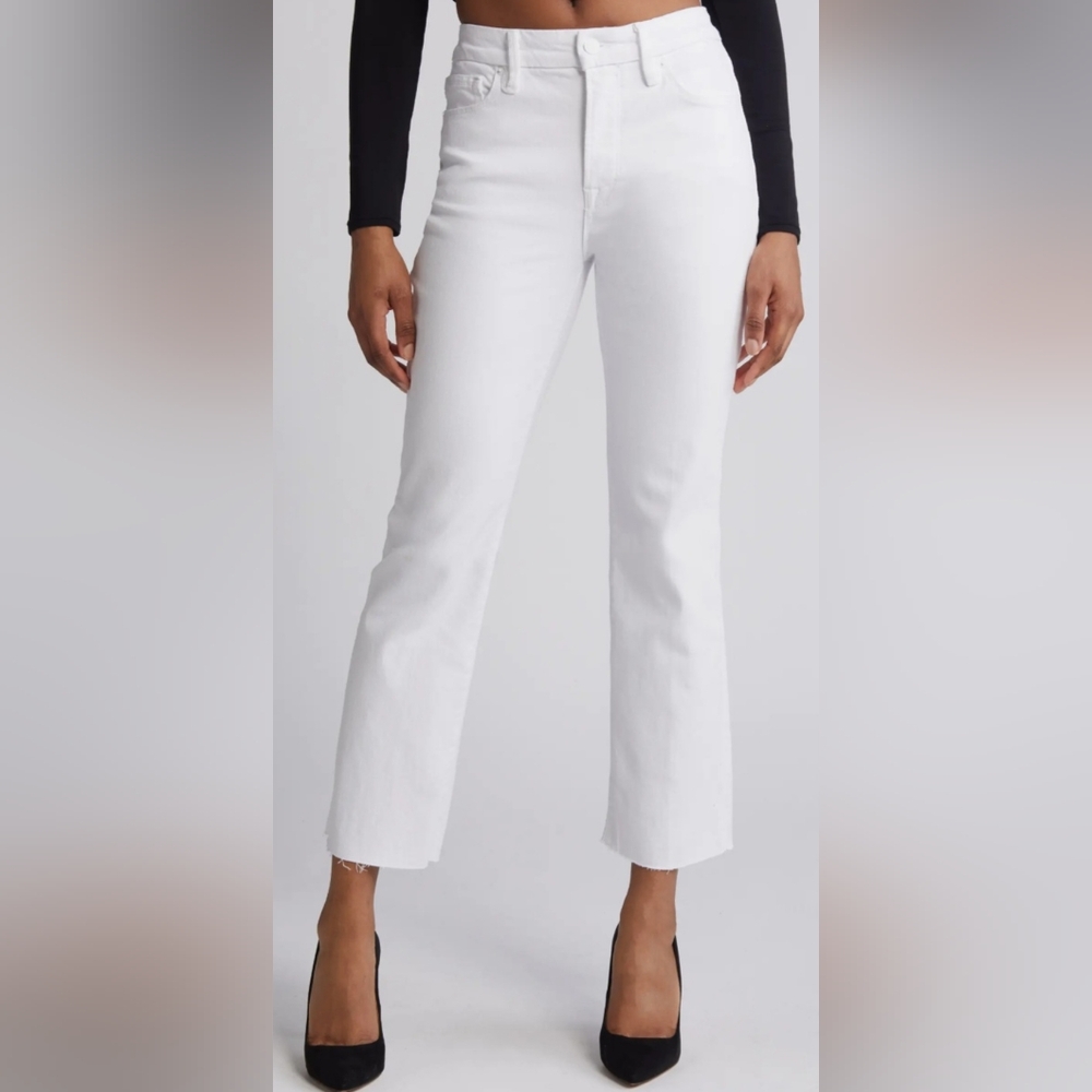 Good American straight leg jeans